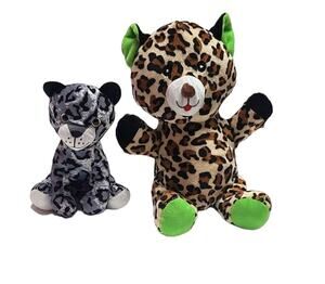 S & B Leopards stuffed animals plush